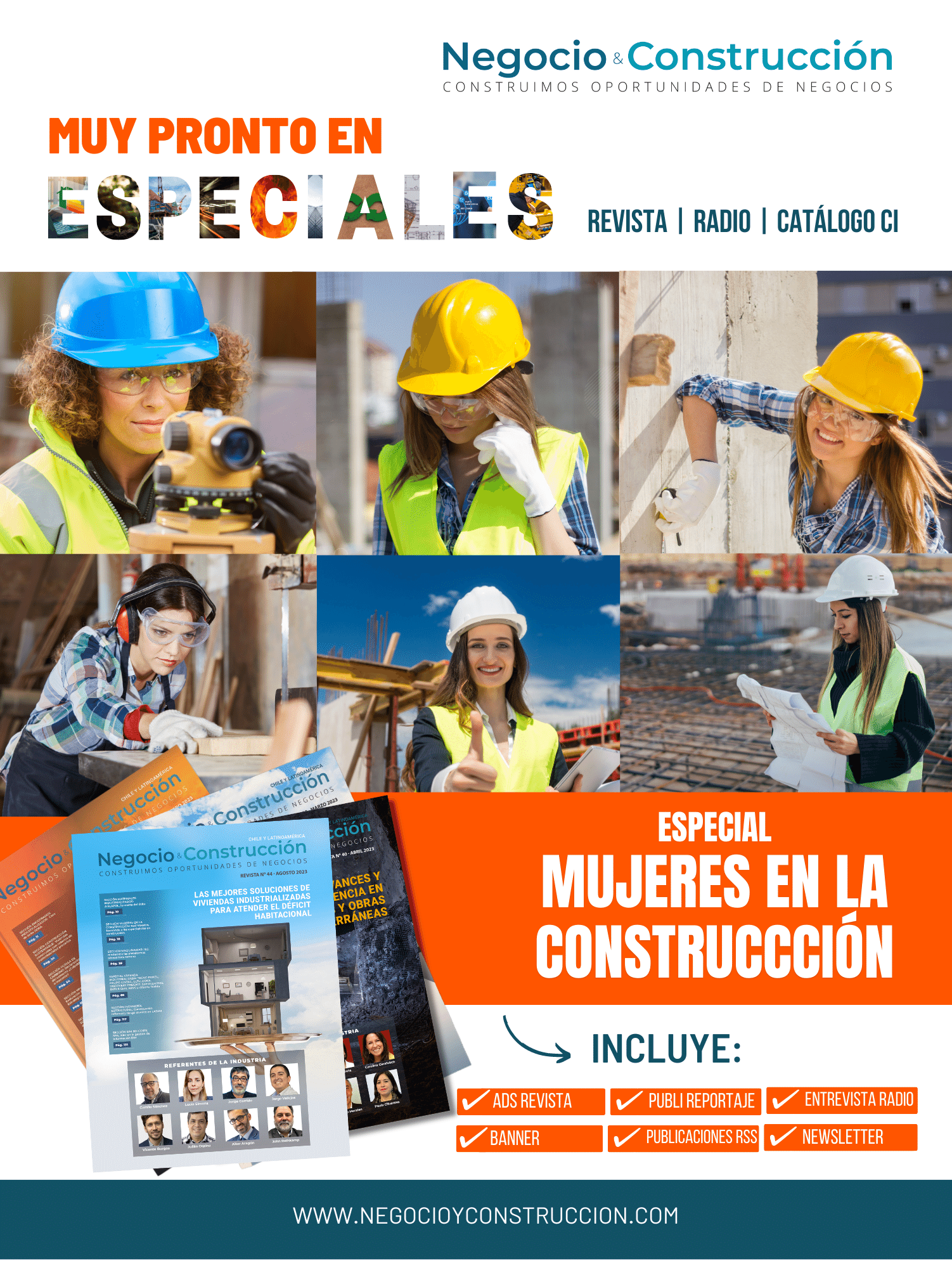 Mujeres en la construcción Mujeres en la construcción
